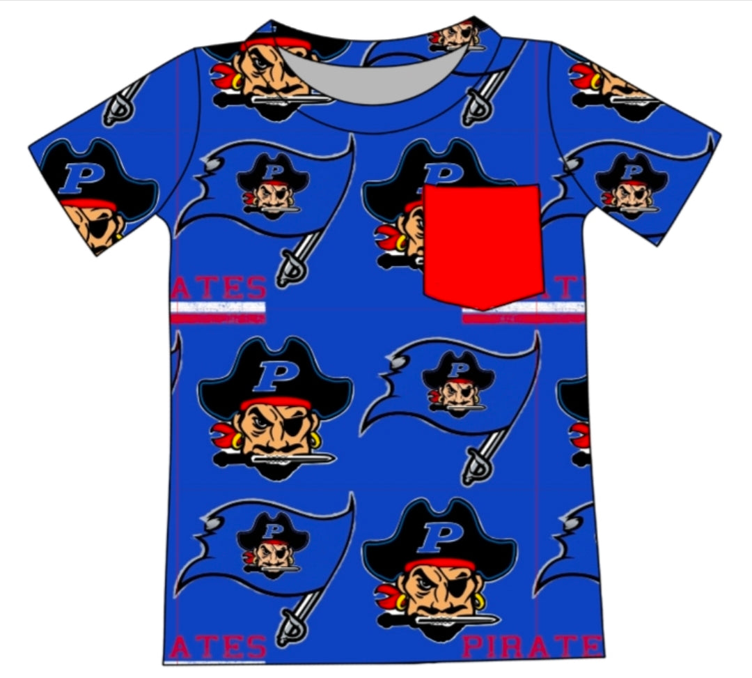 Porter Pirates Bamboo Adult Pocket Tee Pre-Order! Closing 6/10! ETA August!