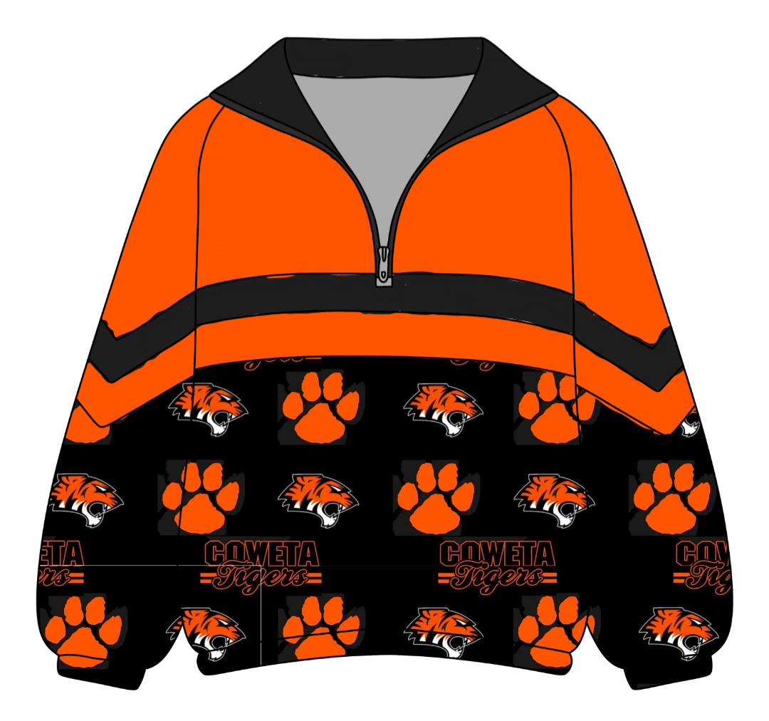 Coweta Tigers Windbreaker Pre-Order! Closing 6/10! ETA August!