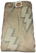 Brown Lightening Bolt Beach Towel! RTS!