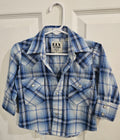 Ely Cattleman Blue Pearl Snap! RTS!