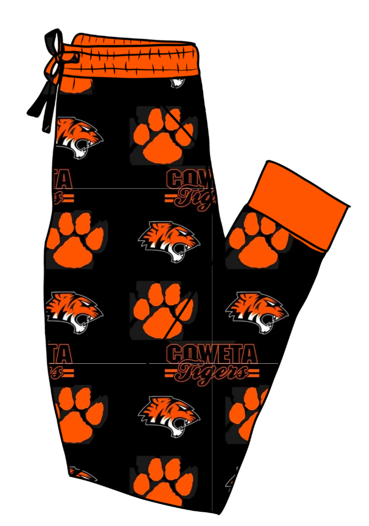 Coweta Tigers Bamboo Adult Joggers Pre-Order! Closing 6/10! ETA August!