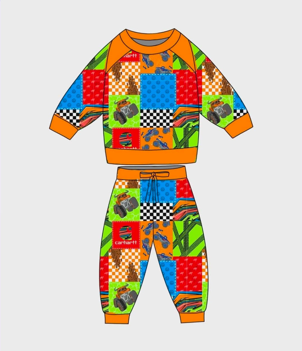Monster Truck Bamboo Jogger Set Pre-Order! Closes on 7/10. ETA September