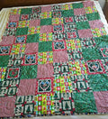 Christmas Scrappy Quilt! 63" Wide X 75" Long! RTS!