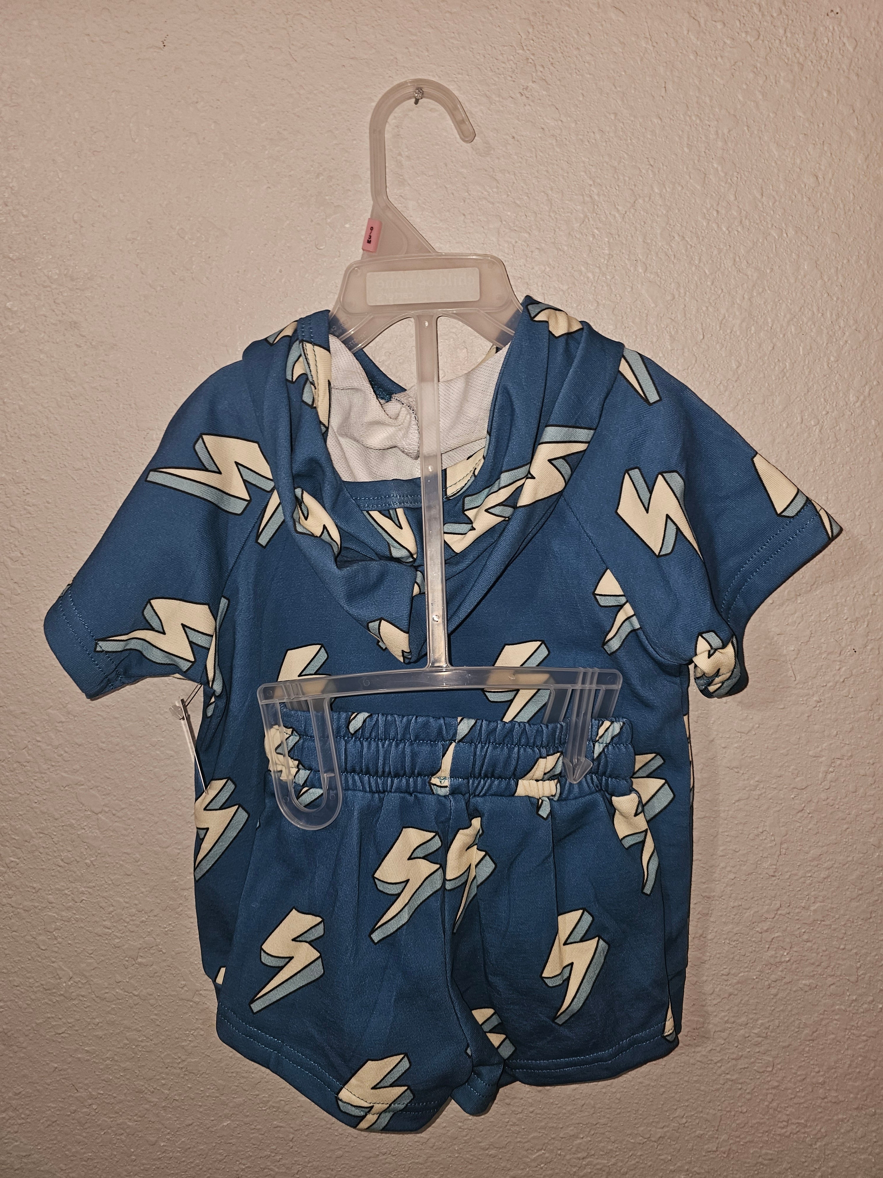 Blue Lightning Bolt Set! RTS!