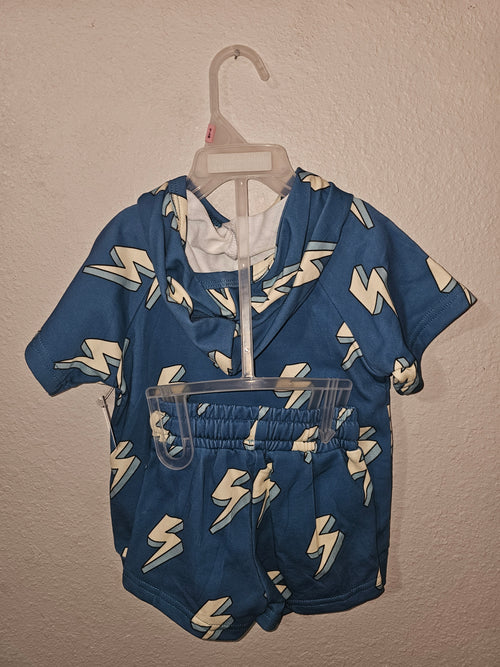 Blue Lightning Bolt Set! RTS!