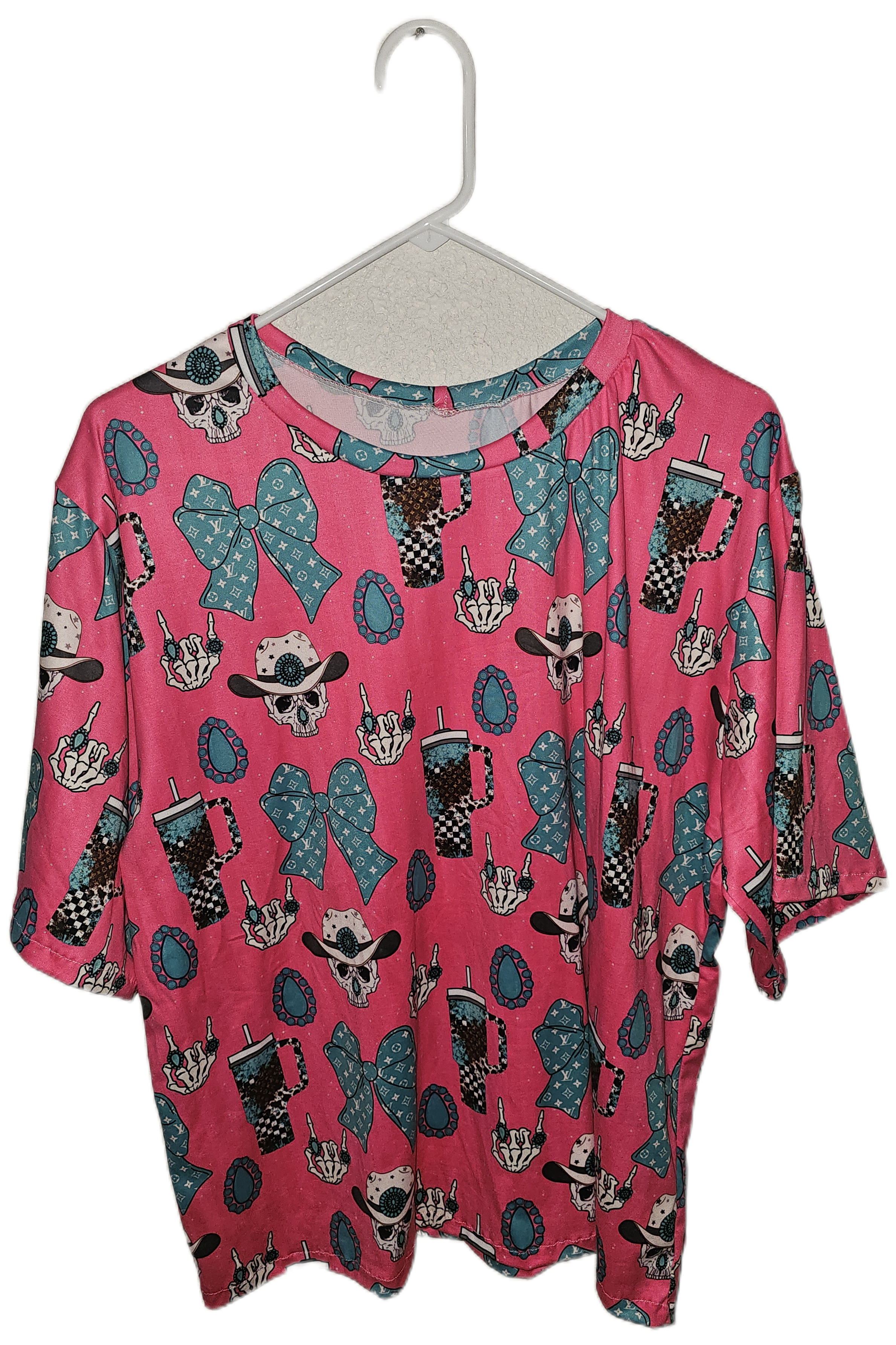Boujee Western Handmade Adult OverSized Shirt! RTS!