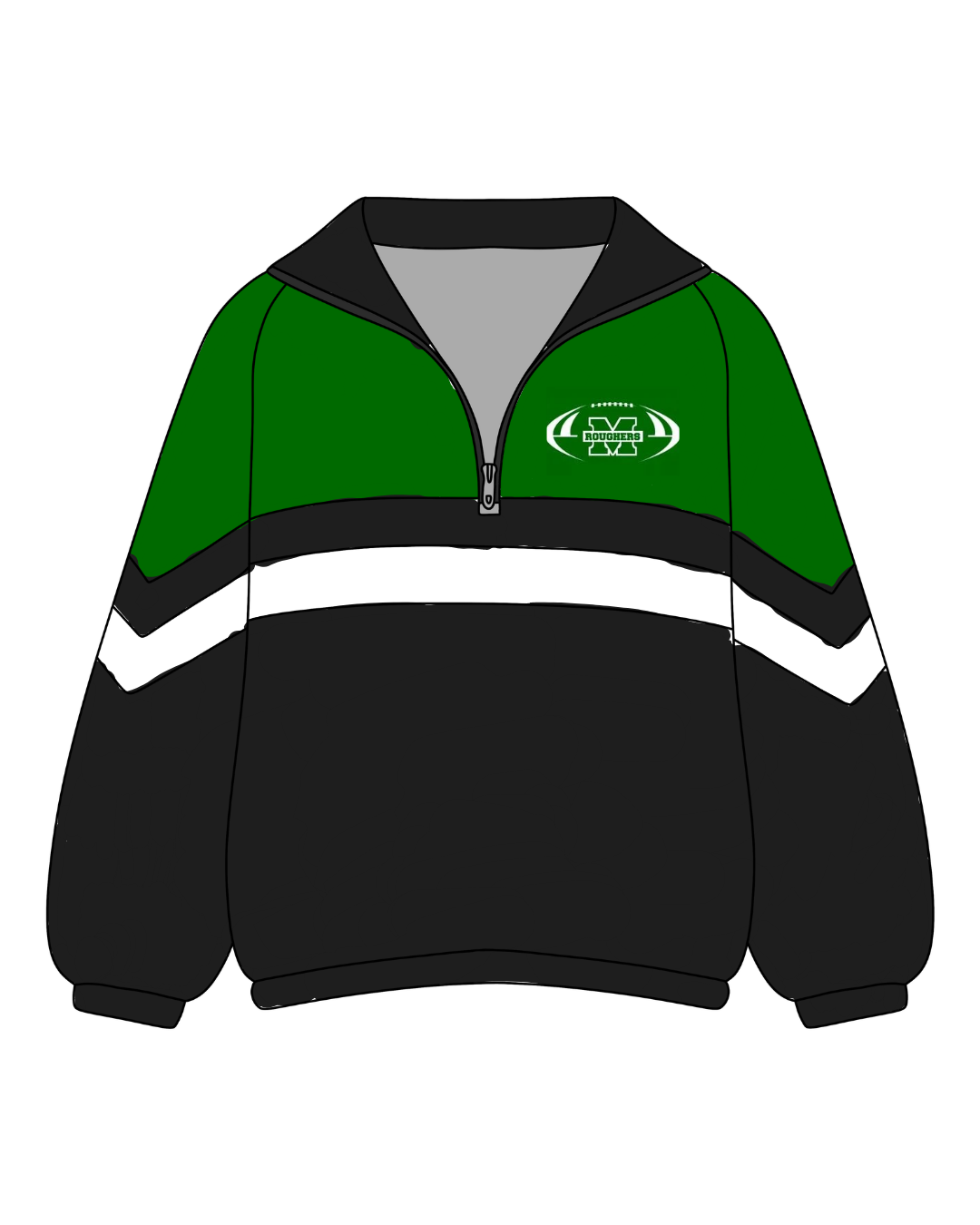 Muskogee Roughers Wind Breaker Pre-Order! Closes on 6/10! ETA September!