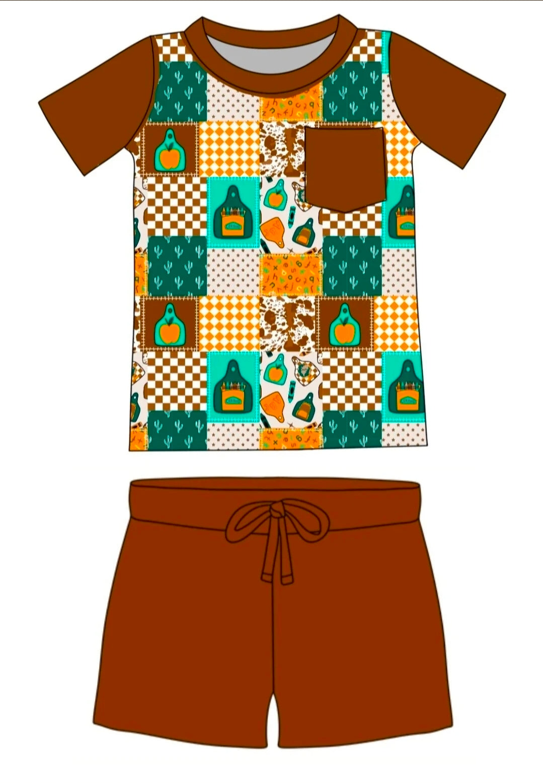 Back to School Bamboo Short Set Pre-Order! Closes on 6/9. ETA August