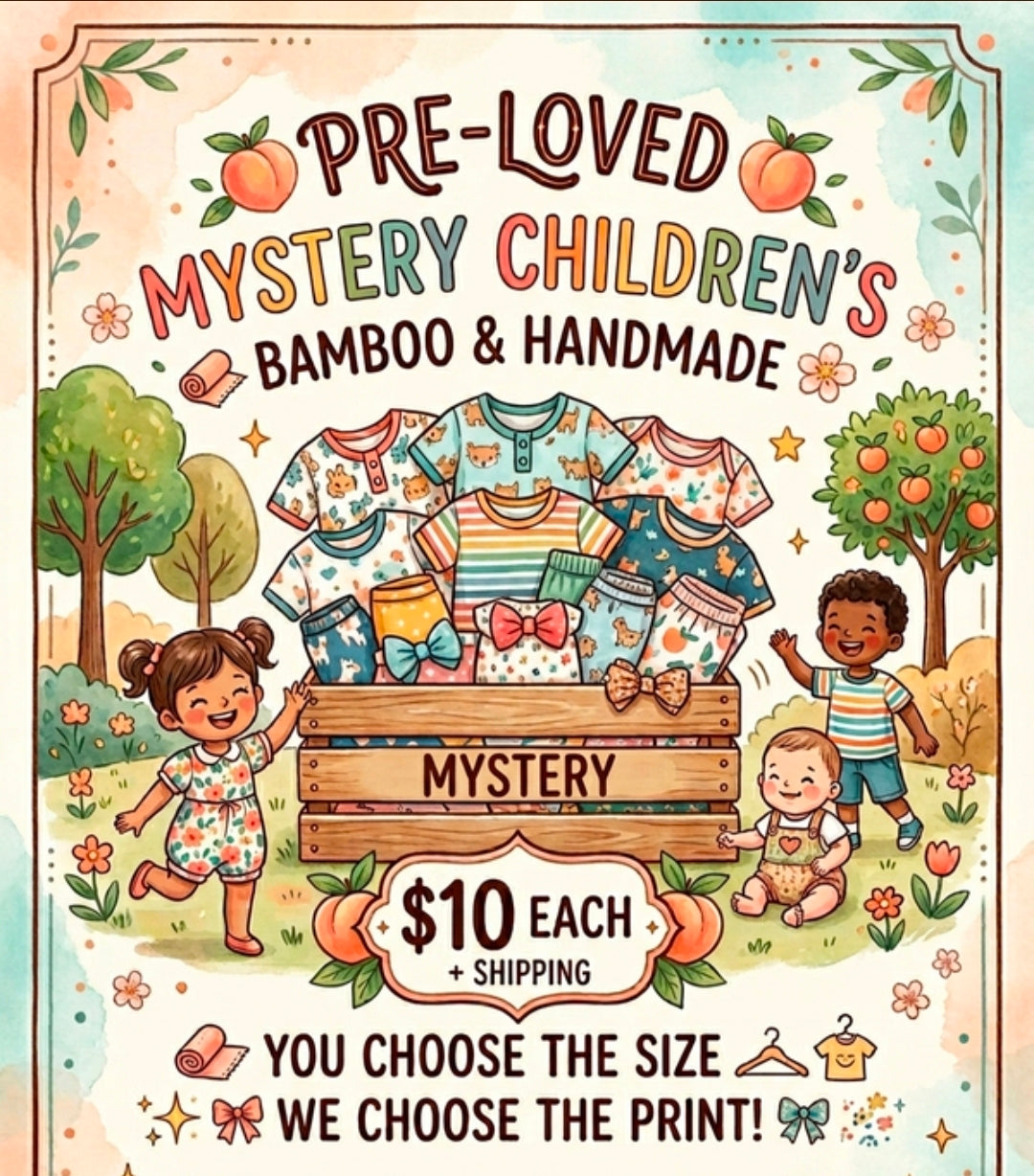 Pre-Loved Mystery Bamboo & Handmade!!! RTS!