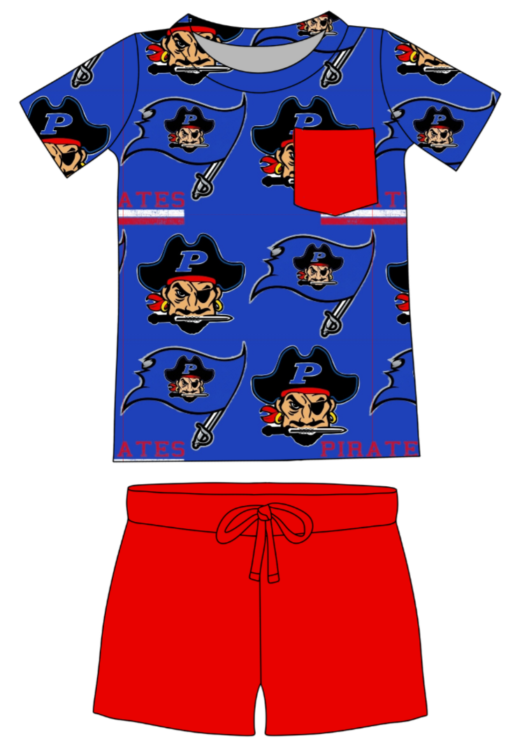 Porter Pirates Bamboo Pocket Tee & Shorts Pre-Order! Closing 6/10! ETA August!
