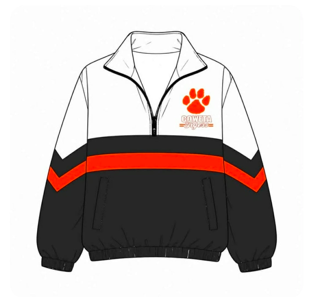 Coweta Tigers WindBreaker Pre-Order! Closes on 6/10! ETA September!