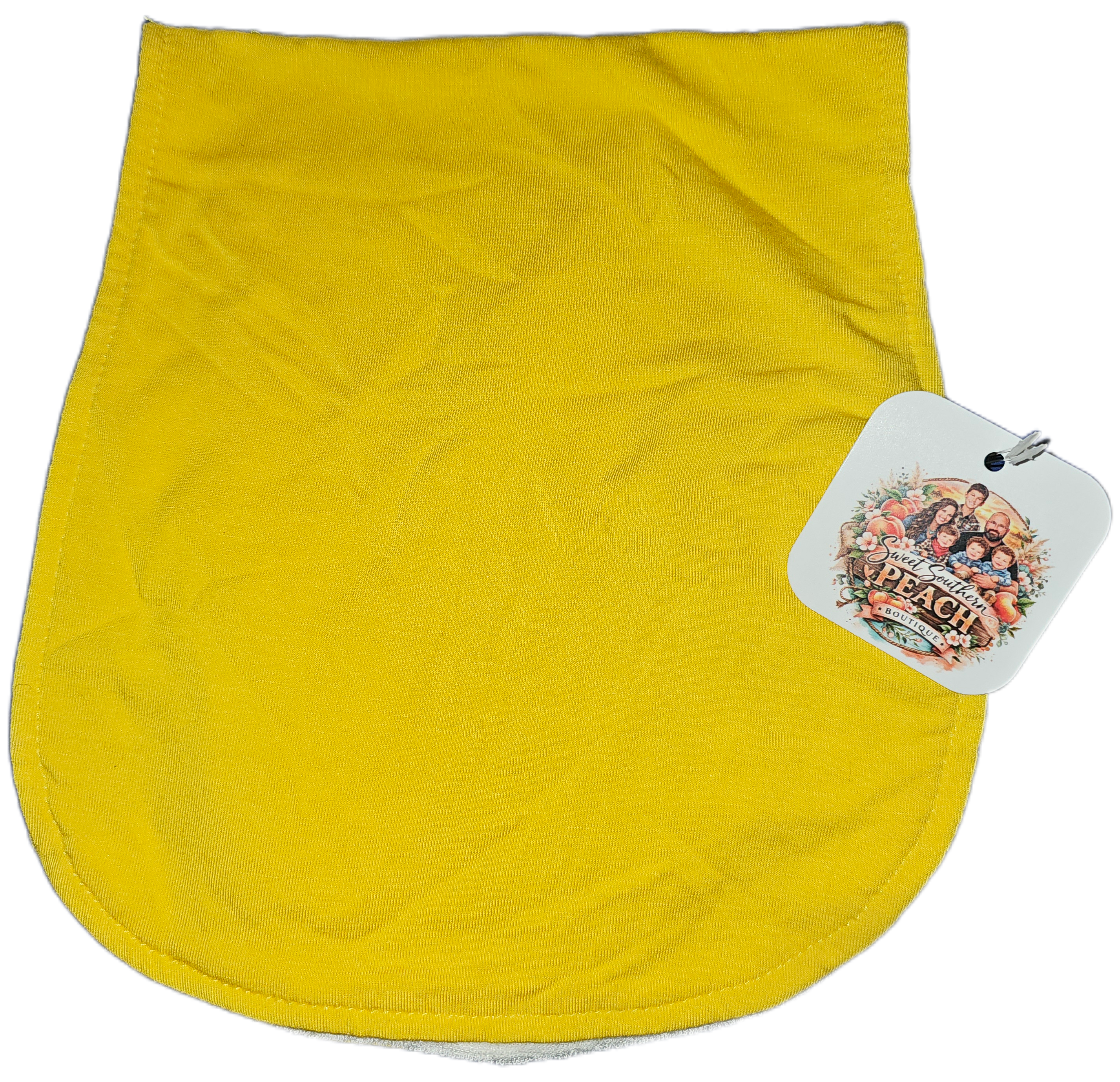 Yellow Bamboo Burp Cloth! RTS!