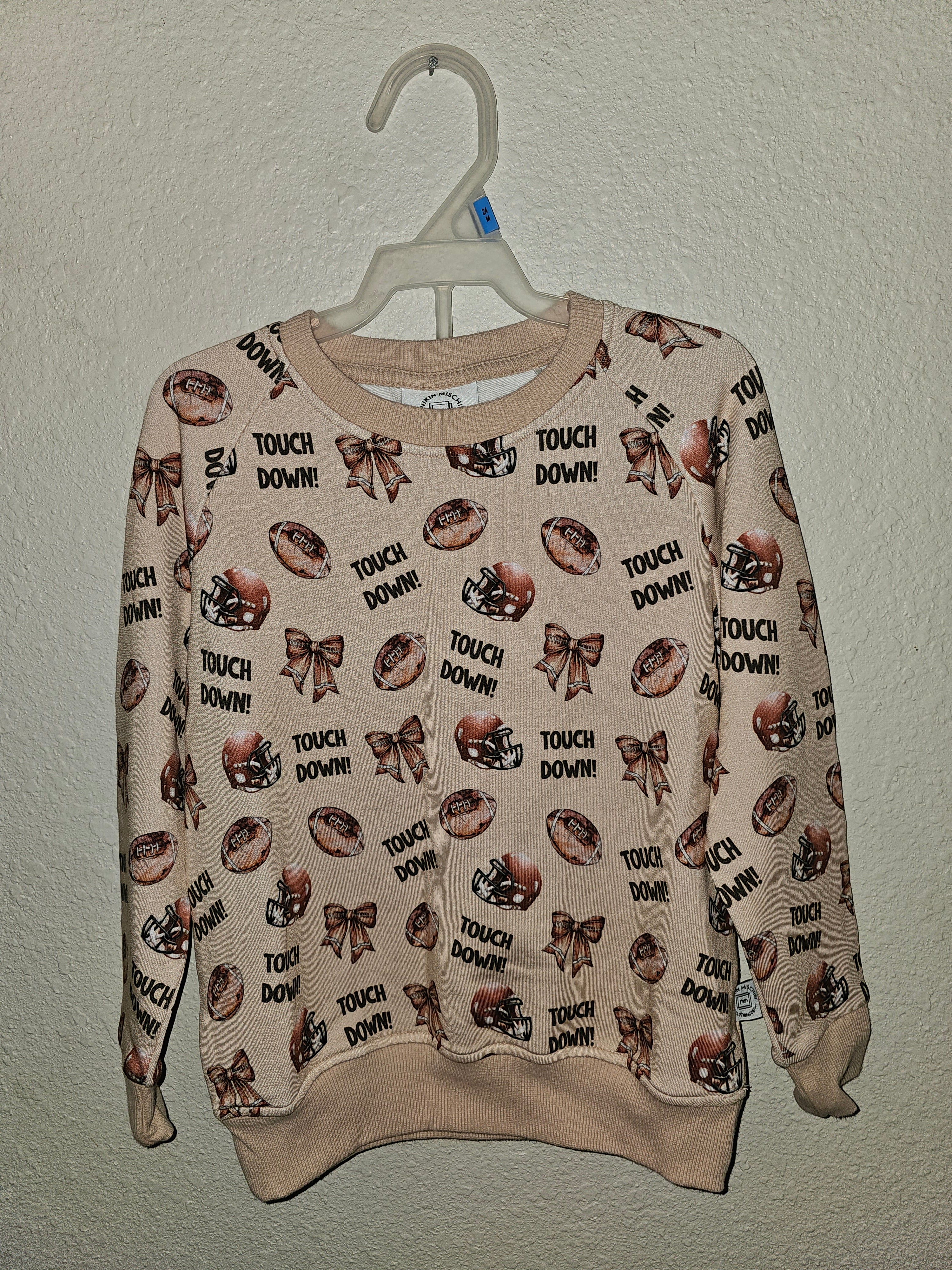 GridIron Gal Bamboo CrewNeck! RTS!