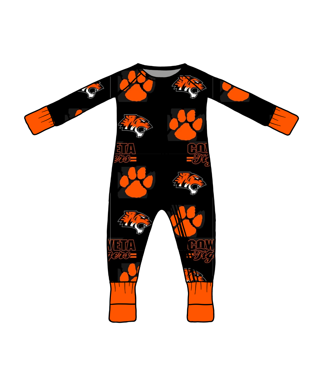 Coweta Tigers Bamboo Zippy Pre-Order! Closing 6/10! ETA August!